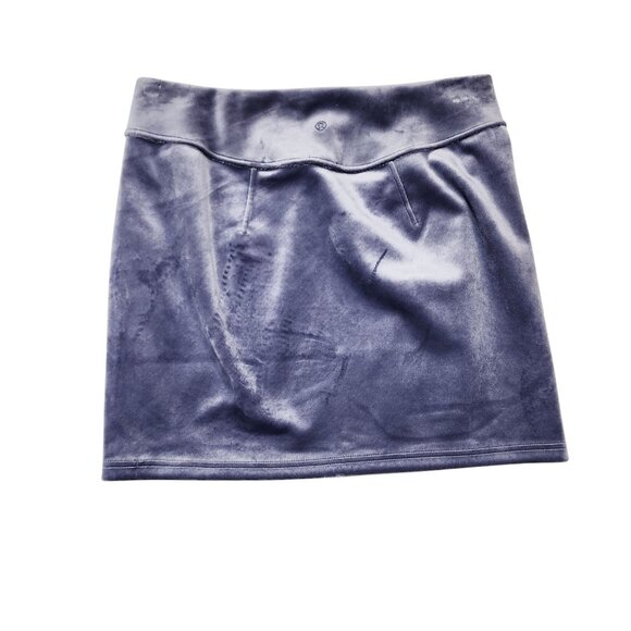 NEW Lululemon Scuba‎ High-Rise Mini Skirt Velvet Purple Size L Casual Mini Skirt - Picture 1 of 9